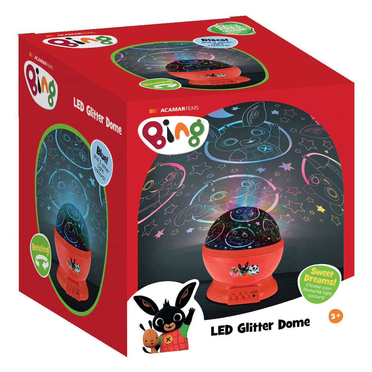 Toyland Bing LED-Glitzerkuppel