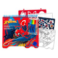 Toyland Spiderman Malblock mit Stiften und Schablonen