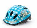 PolispGoudt Kinderhelm Elefant. Größe: XXS (44/48 cm), Farbe: Weiß/Blau