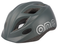 Bobike One Plus Fahrradhelm, Größe 52-56 cm, Urbangrau