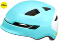Puppe Mips mit Radhelm – klein (48–52 cm) – EISBLAU