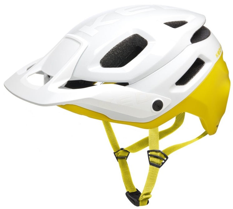 Fahrradhelm KED Pector ME-1 L (56-61cm) - weiß gelb matt