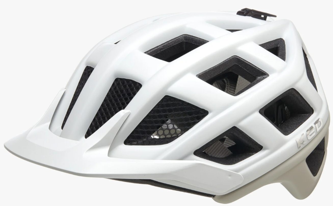 Fahrradhelm Ked Crom L (57-62 cm) - Hellgrau Aschgrau Matt