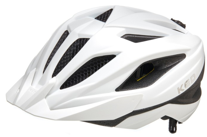 Fahrradhelm KED Street Jr. Mips S (49-55 cm) - weiß matt
