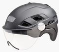 Fahrradhelm KED B-Vis X-Lite M (52-58 cm) - Schwarz Metallic matt