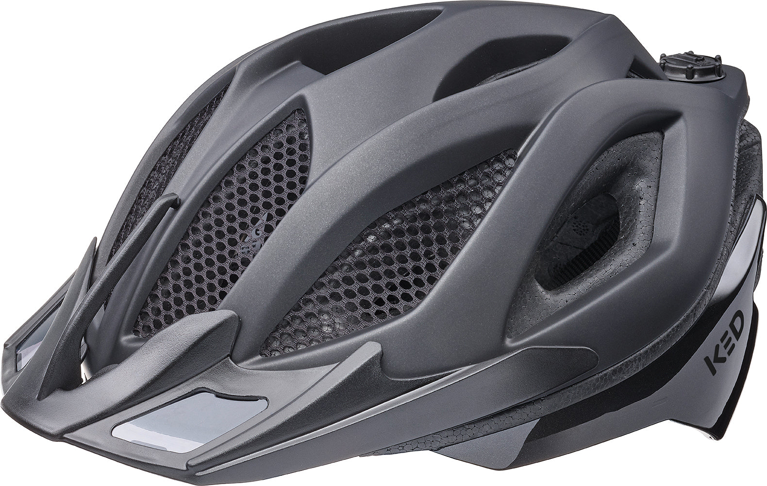 Fahrradhelm KED Spiri II Trend L 55-61 cm - schwarz matt