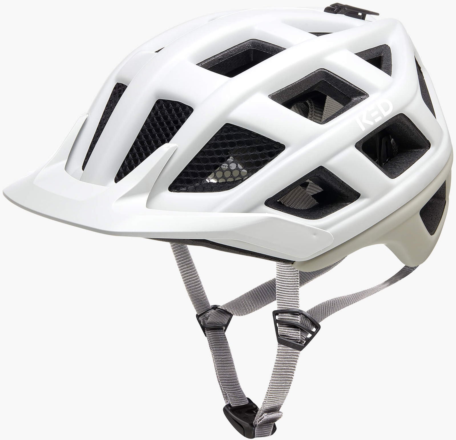 Ked fietshelm crom m 52-58 cm - grey dark grey matt
