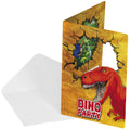 Folat BV Dino Einladungen, 6 Stück.