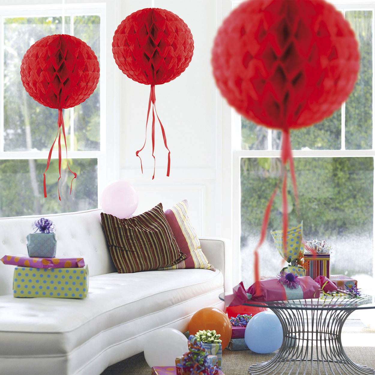 Folat BV Honeycomb Ball - Rot