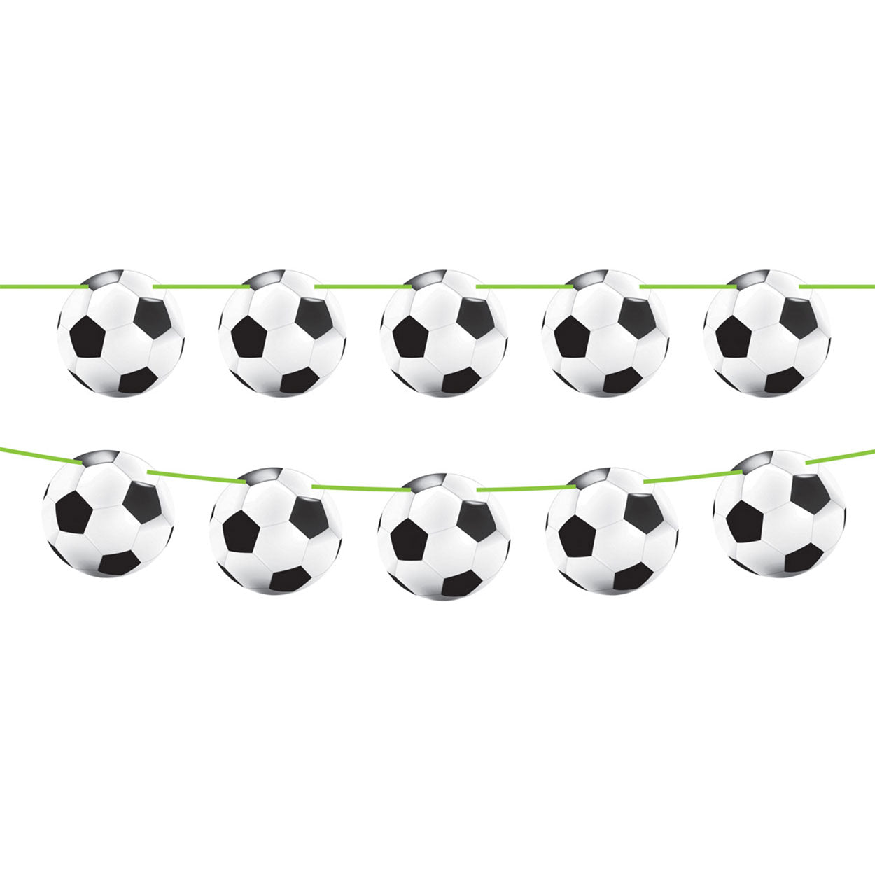 Folat BV Fußball-Wimpelkette, 6 m.