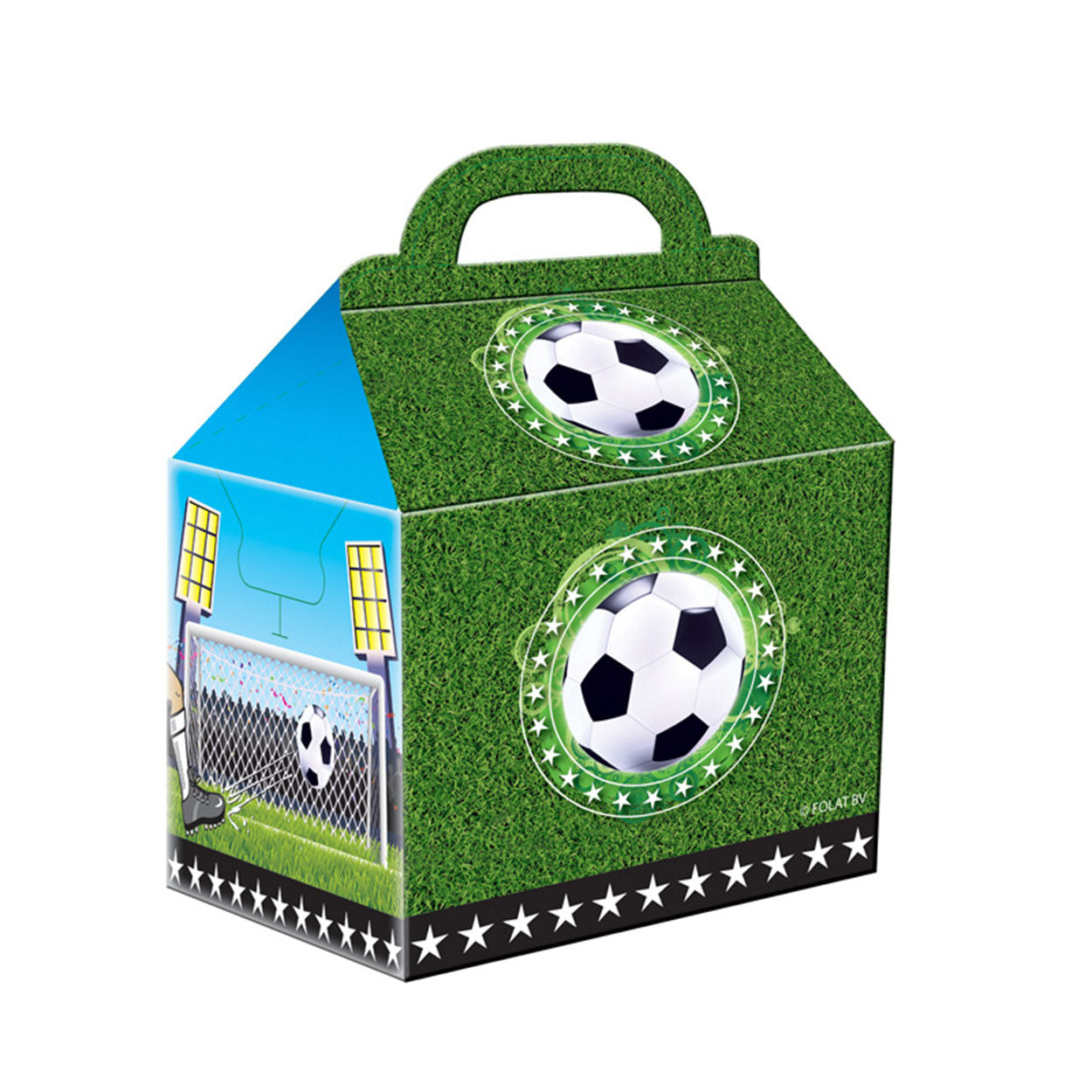 Folat bv voetbal uitdeelzakjes, 4st.