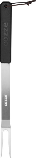 Cozze ® trancheervork 450 mm met tpr-handvat - roestvrij staal