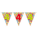 Folat bv mini vlaggenlijn blocks 4 jaar, 3mtr.