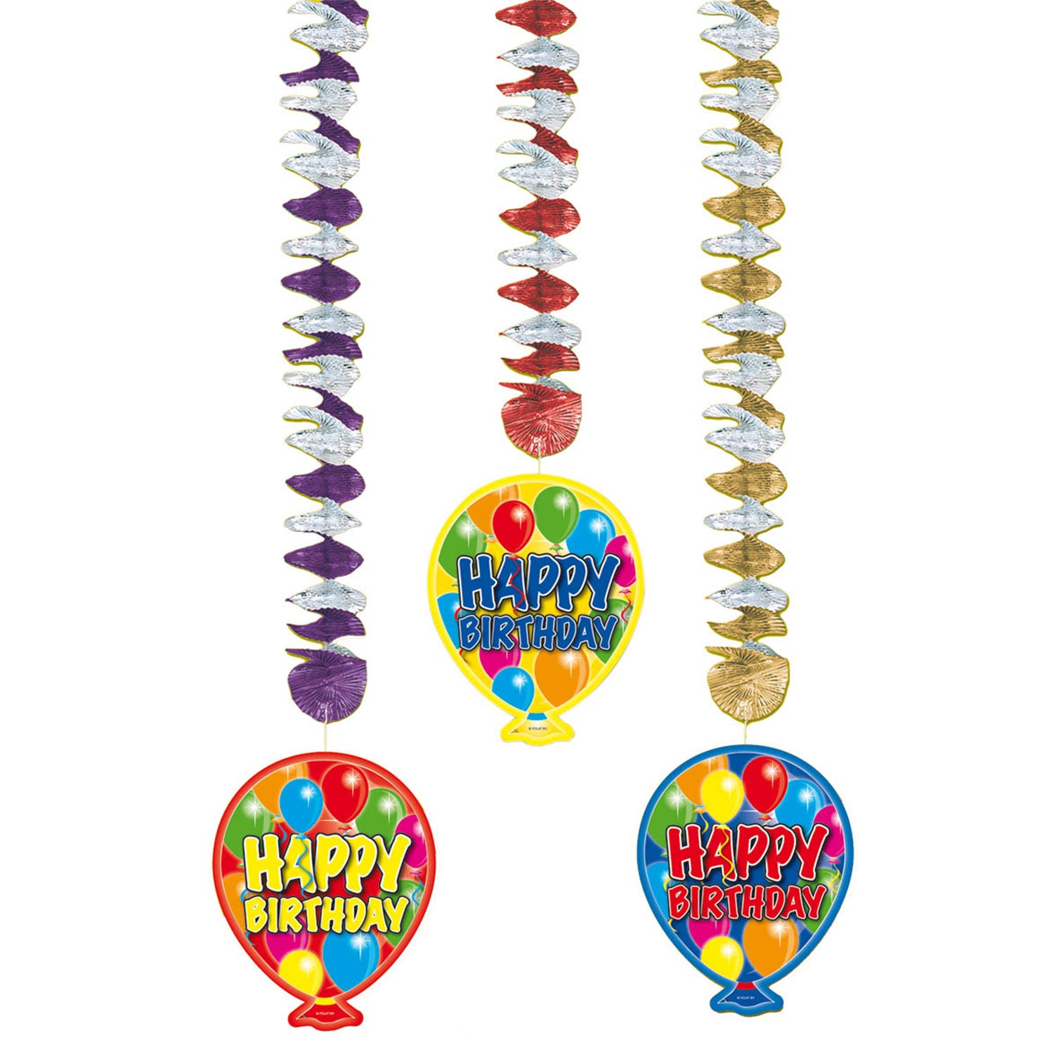 Folat bv hangdecoratie happy birthday