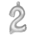 Figur Ballon 2 Silber