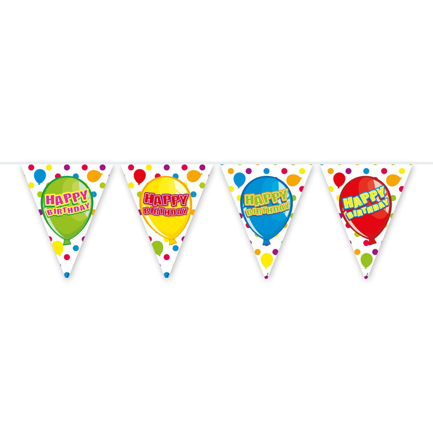Folat BV Happy Birthday Flaggenlinie, 6 m.