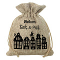 Folat bv jute cadeauzakje - welkom sint piet