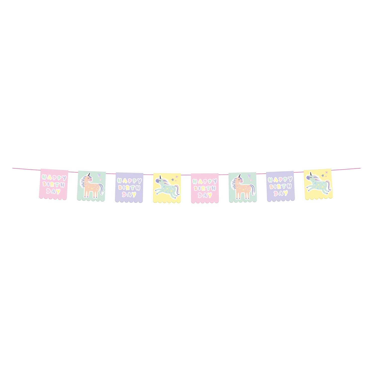 Folat bv vlaggenlijn unicorns rainbows, 6m