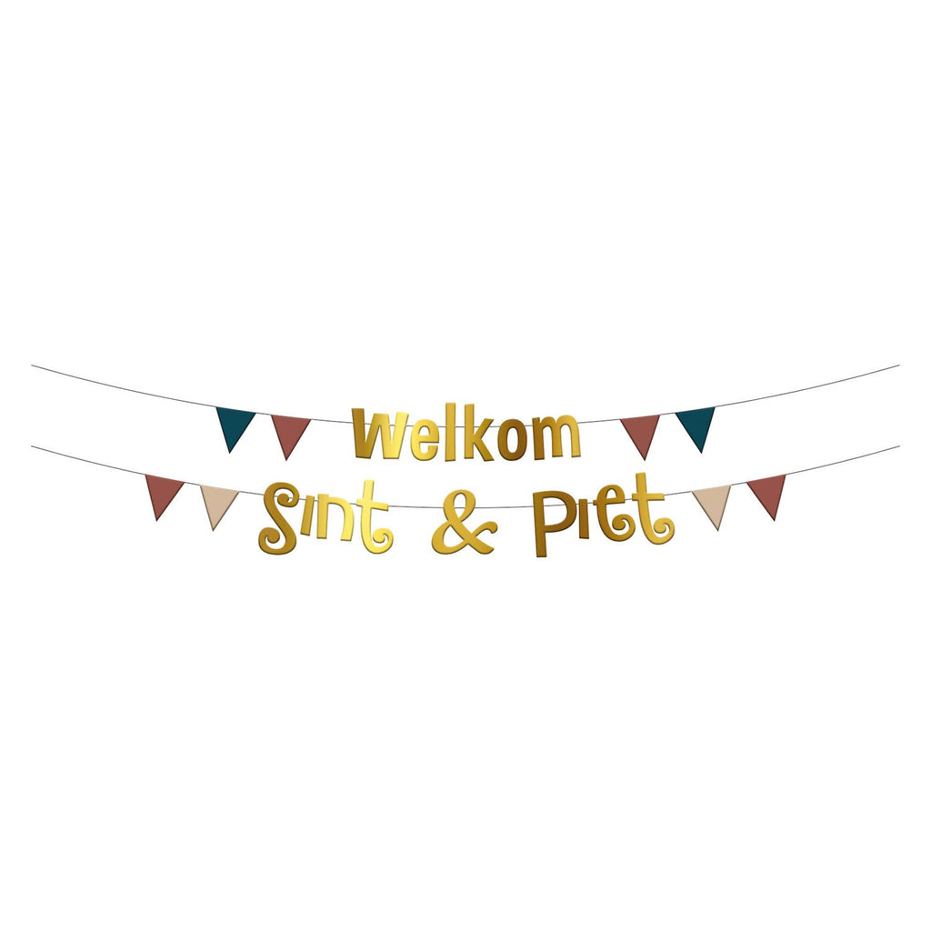 Folat bv letterslinger welkom sint piet