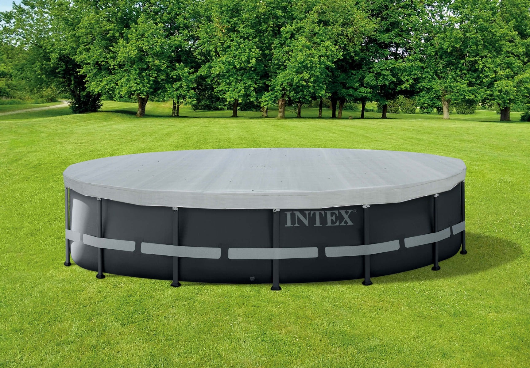 Intex Deluxe-Abdeckung für Frame-Pools – Frame-Pools ø 488 cm