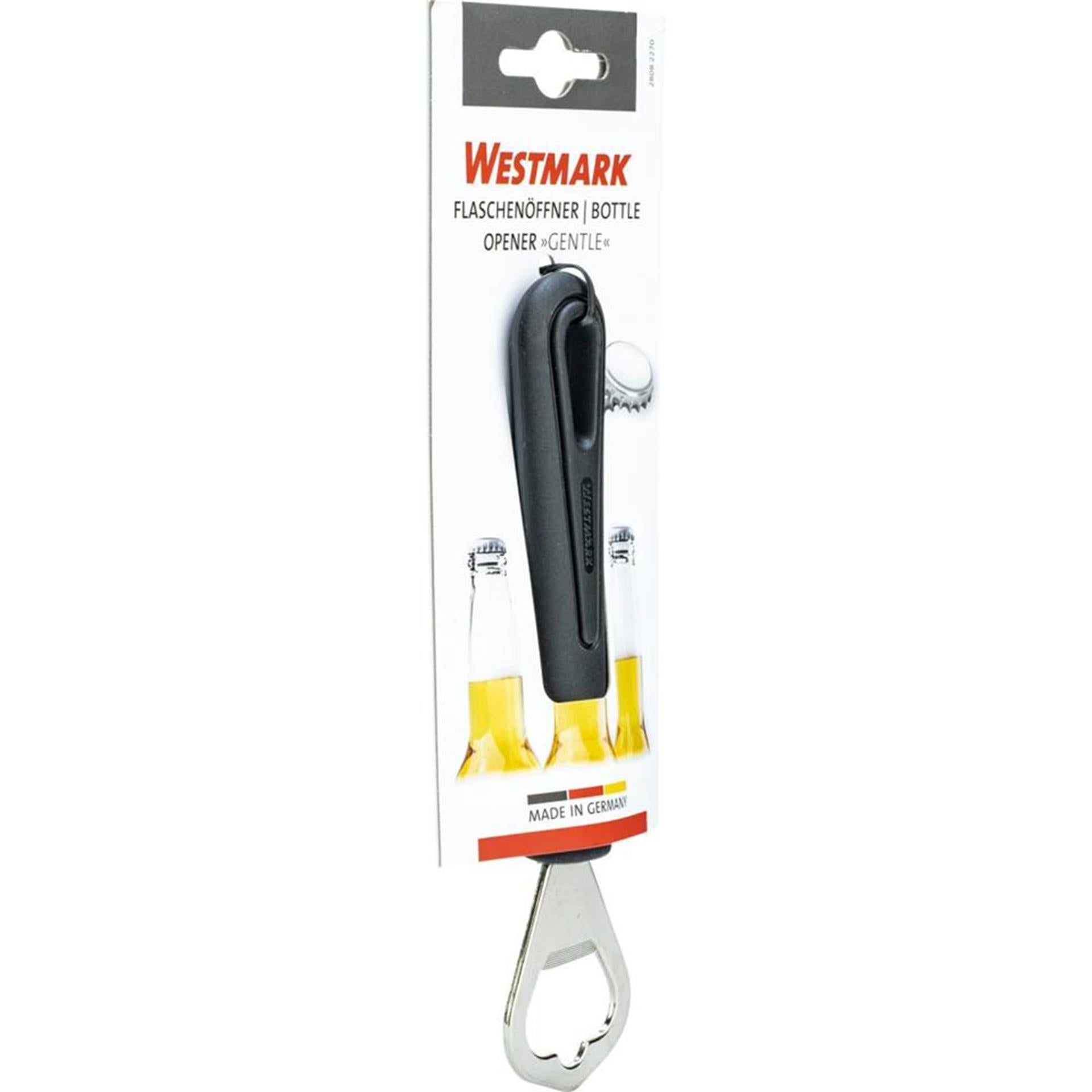 Westmark flesopener rvs zwart