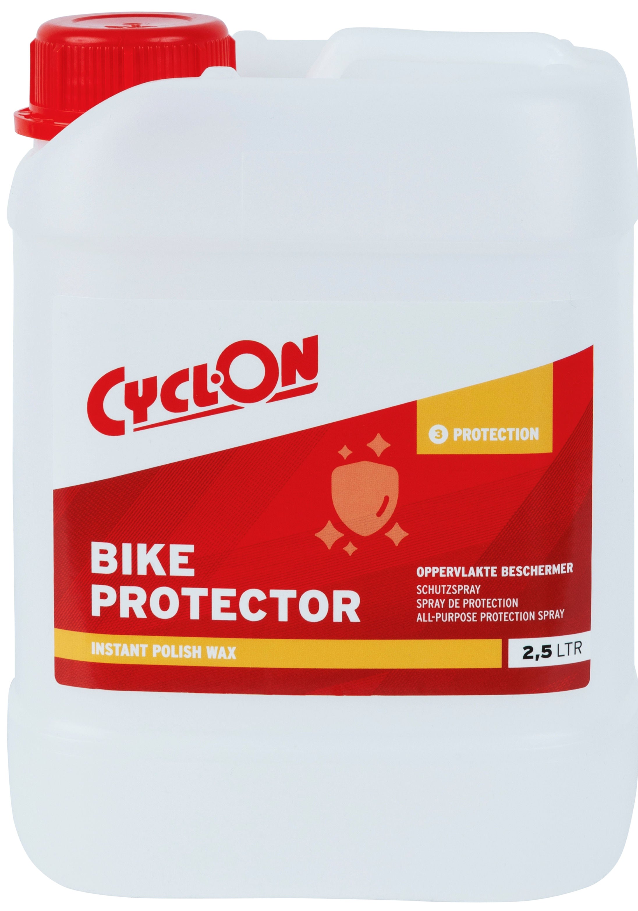 Fahrradschutzmittel Cyclon Instant Polish Wax - 2,5 Liter (Nachfüllpackung)