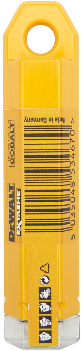 Dewalt extreme 2 - kobaltboor - hss-co - 3,2mm - 10 stuks