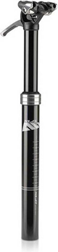 Xlc sp-t05 zadelpen - all mountain - dropper - 30.9x402mm - aluminium - setback - zwart