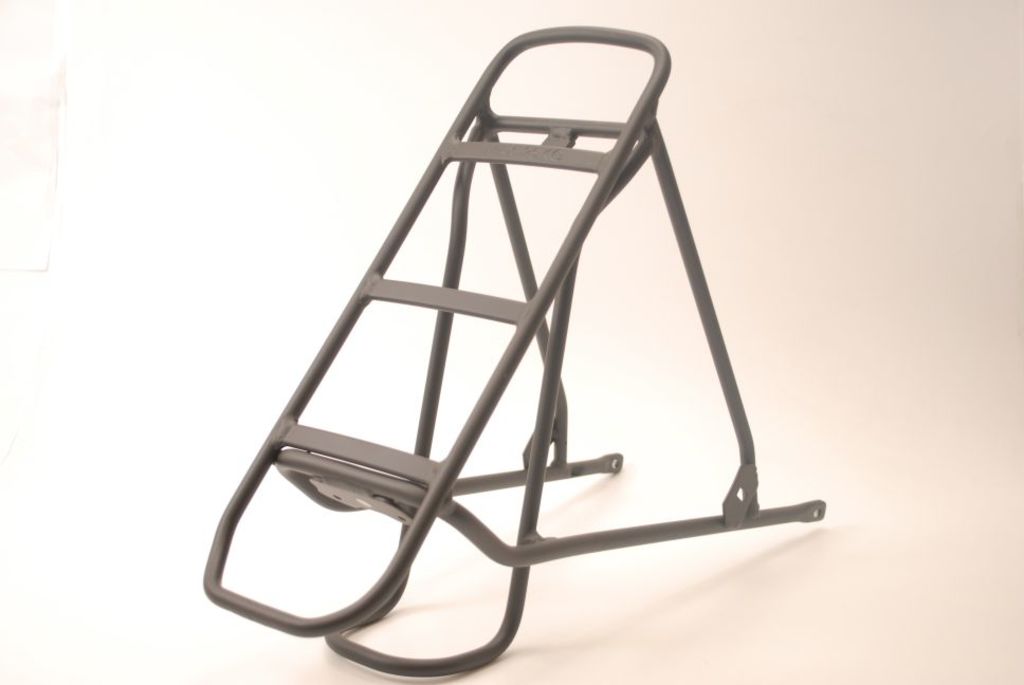 Drager achter po-040 alu zwart