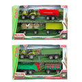 Toi-toys toi toys ackers ville tractor set met 3 trailers 10cm