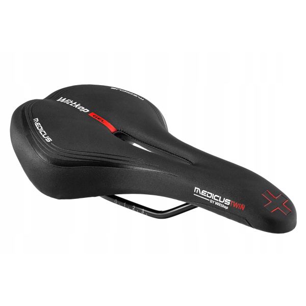 Wittkop Twin Medicus 4.0 MTB-Rennsattel – Schwarz