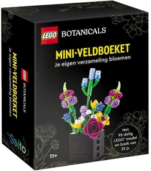 De ballon lego botanicals mini veldboeket