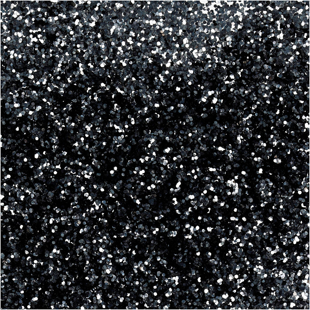 Creativ company bio glitter 10gr zwart