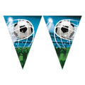 Globos Papiergirlande für Fußballfans, 3 m.