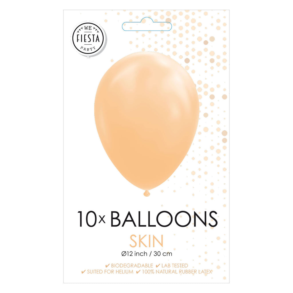 Globos Ballonnen nackt, 30cm, 10.