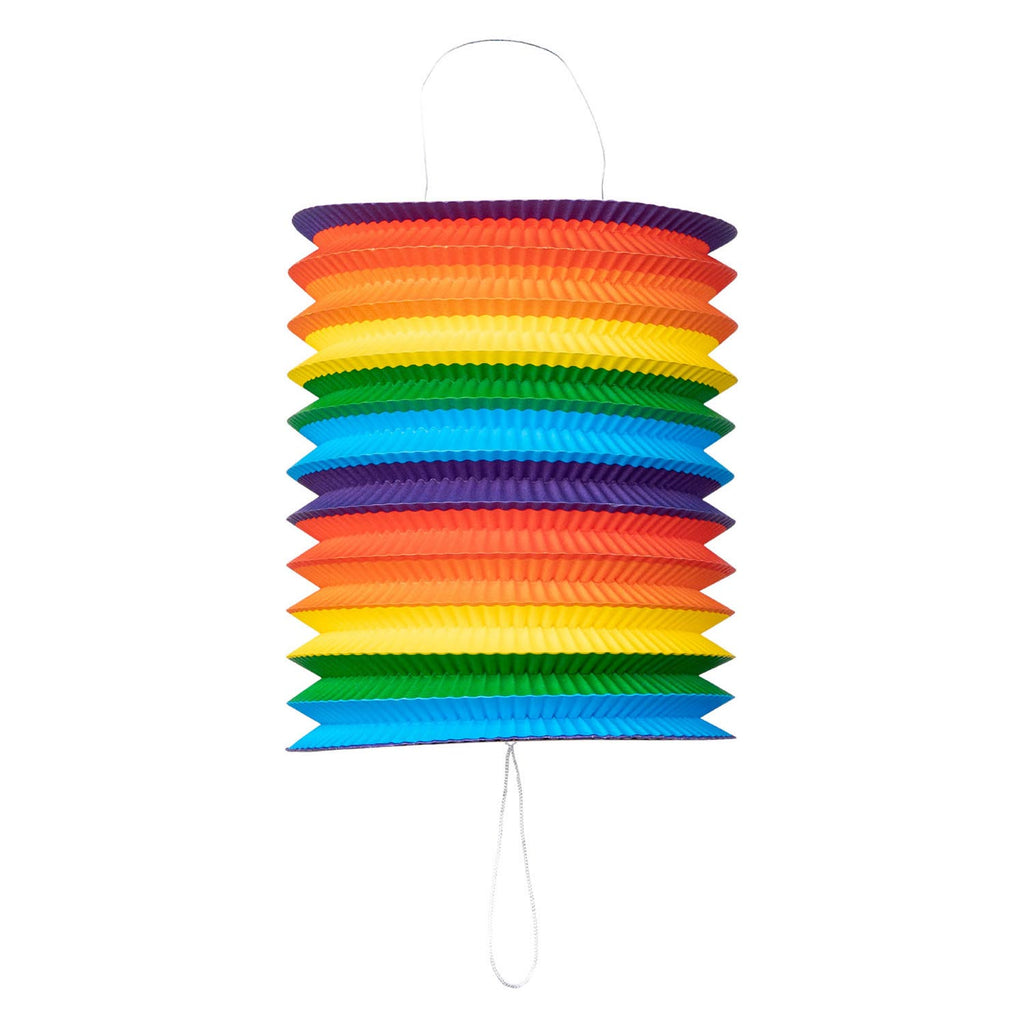 Globos Papierlaterne Regenbogen, 16 cm