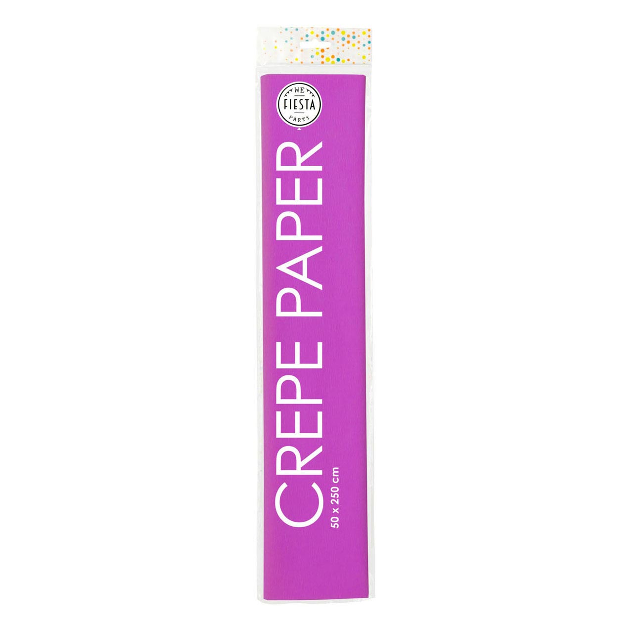 Globos Krepppapier violett, 50x250cm