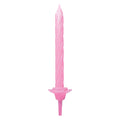 Globos taartkaarsen met houders licht roze - 12st.