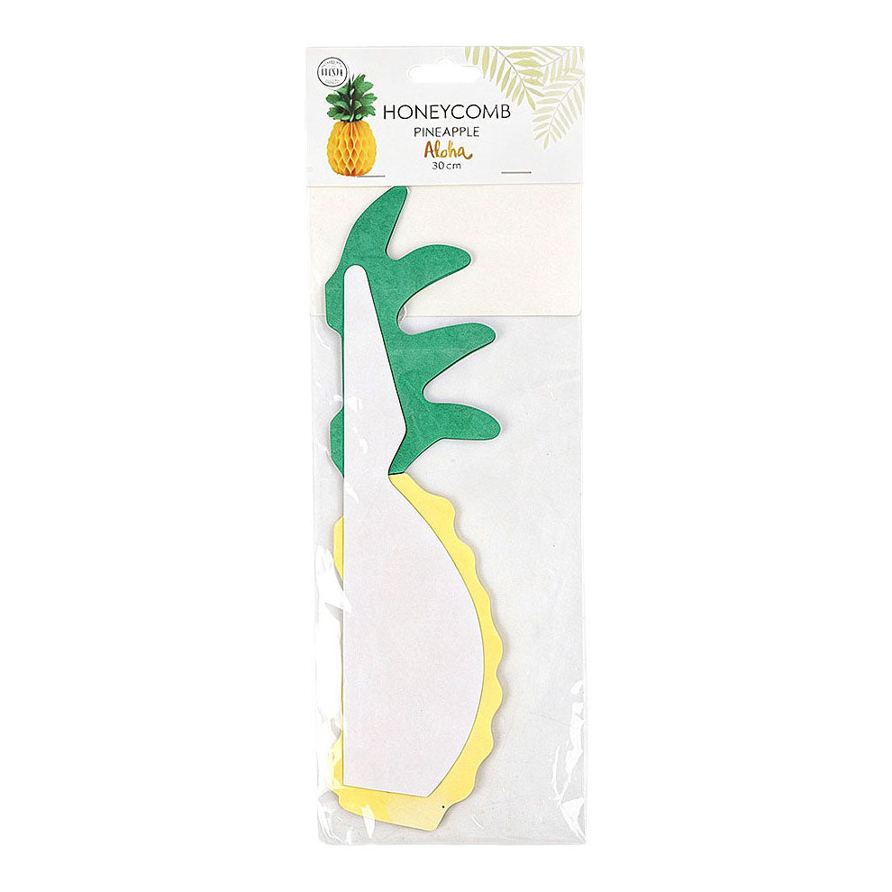 Globos honeycomb annanas aloha - 30x7cm