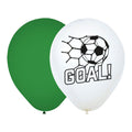Globos ballonnen 12 inch voetbal - 8st.