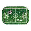 Globos papieren serveerschalen 30x20cm voetbal - 2st.