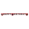 Globos letter guirlande happy birthday spiderman world of web