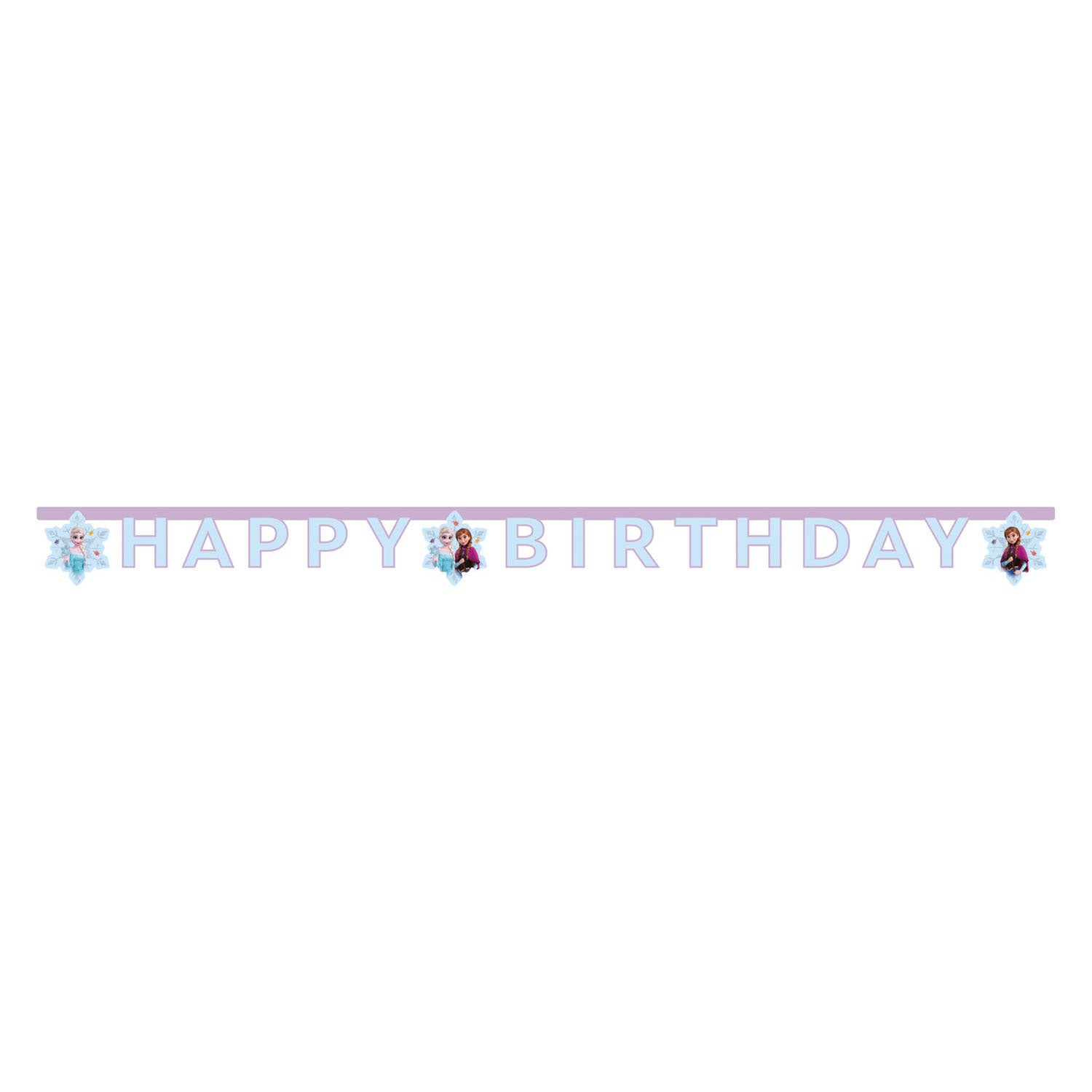 Globos letter guirlande happy birthday frozen idyllic wonder