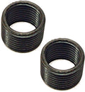 Cycplus draadbusje cyclus voor derailleuroog m10 m12 (2 stuks) - zwart