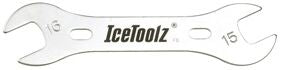 IceToolz Kegelschlüssel 15x16mm, 37b1