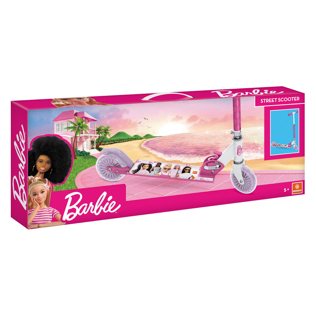 Mondo aluminium step 120 barbie