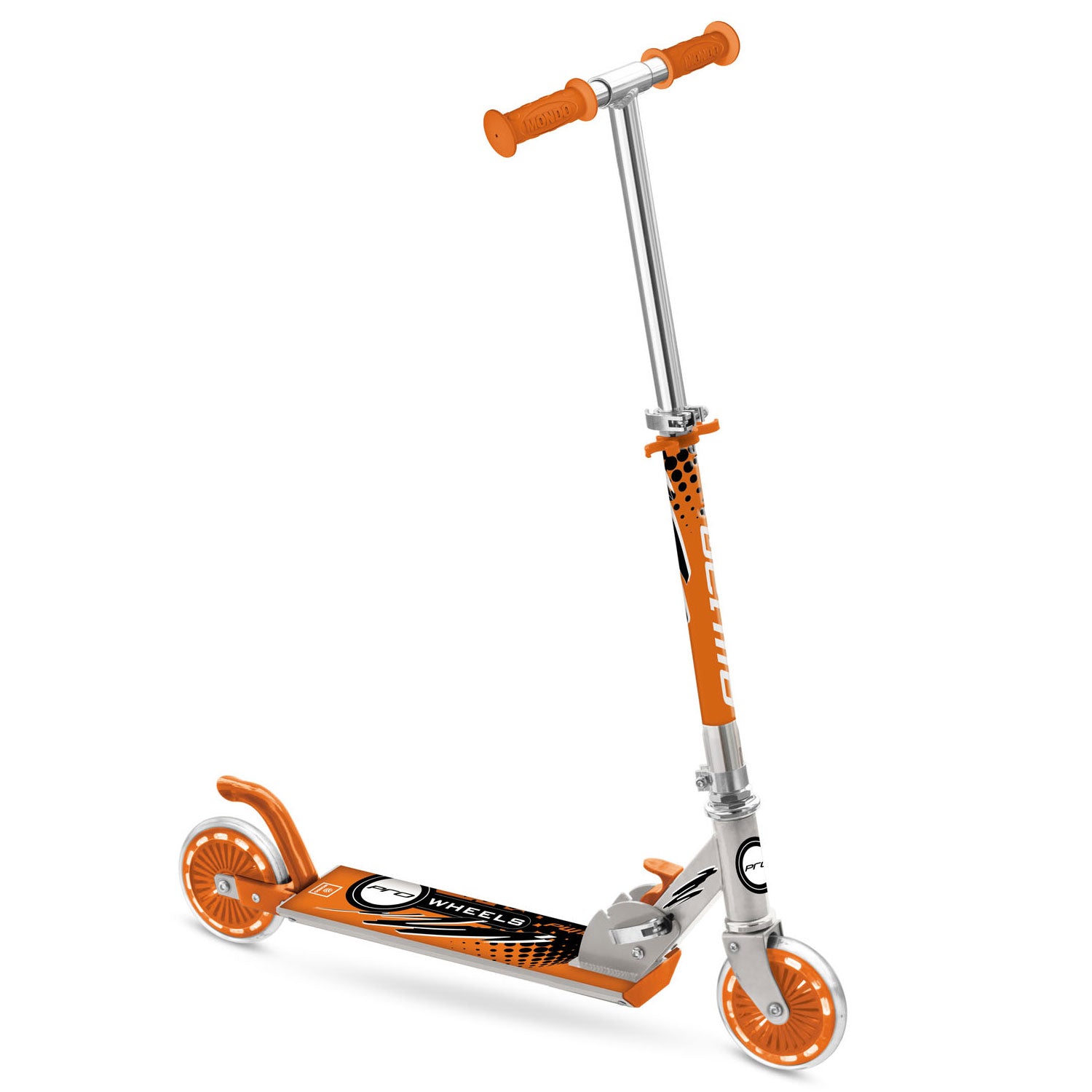 Mondo metalen step oranje