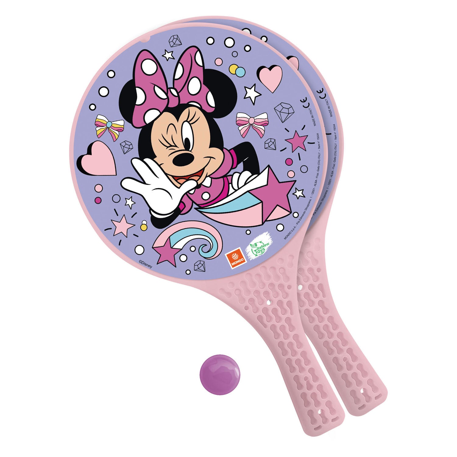 Mondo Strandball-Set Minnie Maus, 3-teilig.
