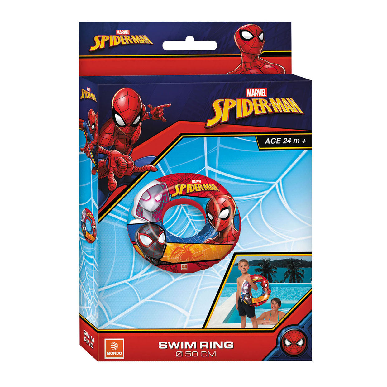 Mondo Schwimmring Spiderman