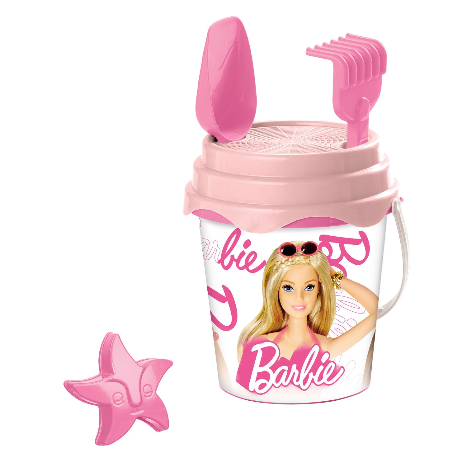 Mondo Eimer-Set Barbie, 6-teilig.